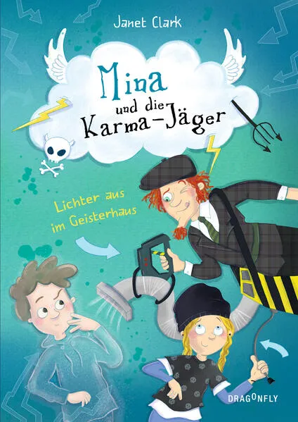 Cover: Mina und die Karmajäger — Lichter aus im Geisterhaus