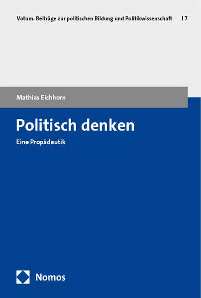 Cover: Politisch denken