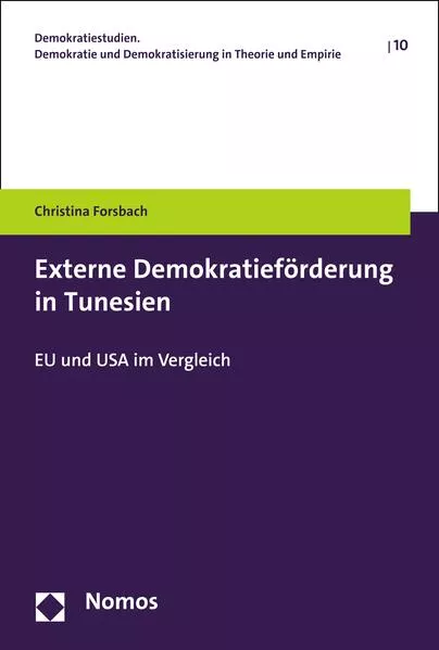 Cover: Externe Demokratieförderung in Tunesien