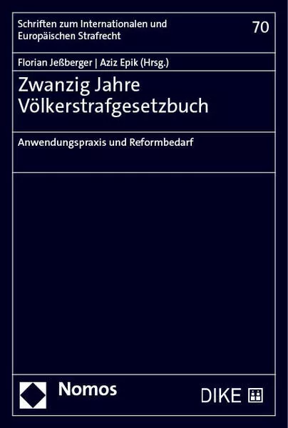 Cover: Zwanzig Jahre Völkerstrafgesetzbuch