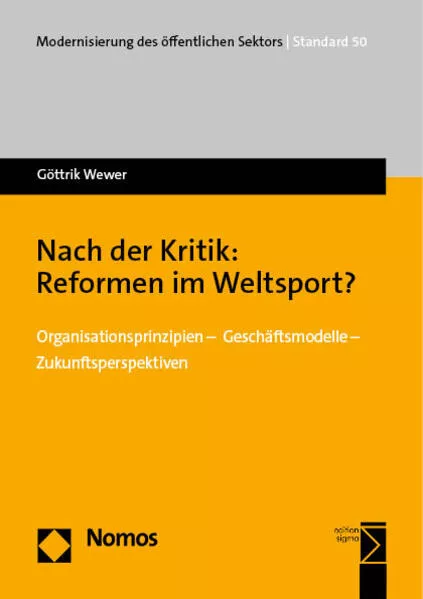 Cover: Nach der Kritik: Reformen im Weltsport?