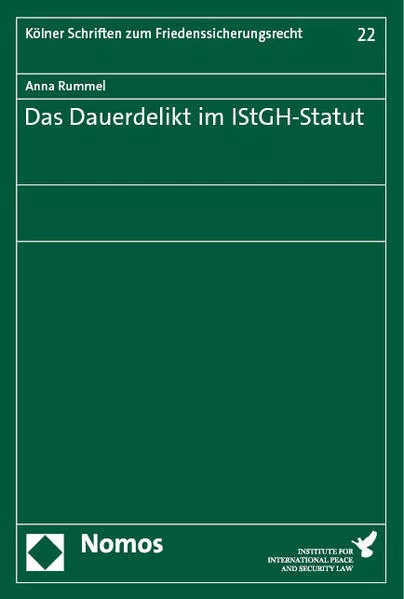 Das Dauerdelikt im IStGH-Statut</a>