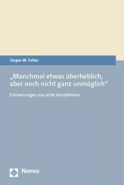 Cover: „Manchmal etwas überheblich, aber noch nicht ganz unmöglich“