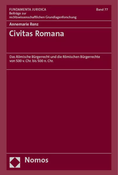 Cover: Civitas Romana