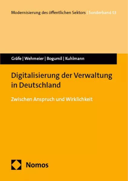 Cover: Digitalisierung der Verwaltung in Deutschland