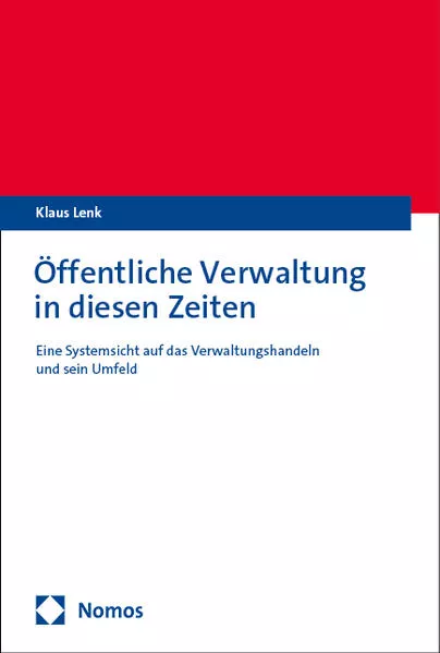 Cover: Öffentliche Verwaltung in diesen Zeiten