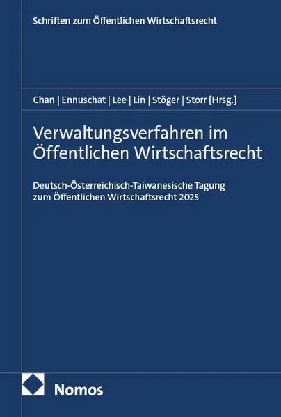 Cover: Verwaltungsverfahren im Öffentlichen Wirtschaftsrecht