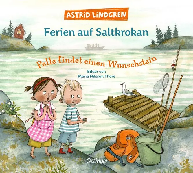 Cover: Ferien auf Saltkrokan. Pelle findet einen Wunschstein