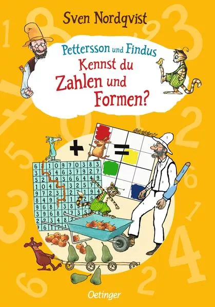 Cover: Pettersson und Findus. Kennst du Zahlen und Formen?
