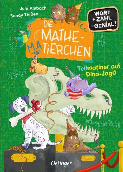 Cover: Die Mathematierchen. Teilmatiner auf Dino-Jagd