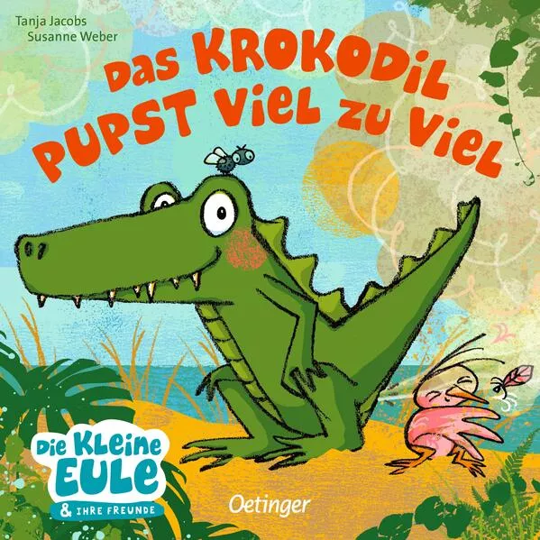 Cover: Das Krokodil pupst viel zu viel