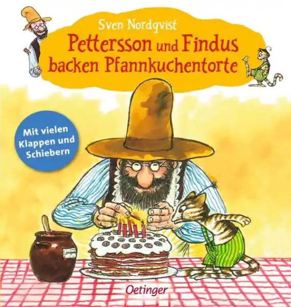 Cover: Pettersson und Findus backen Pfannkuchentorte
