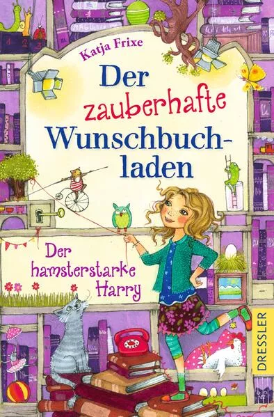 Cover: Der zauberhafte Wunschbuchladen 2. Der hamsterstarke Harry