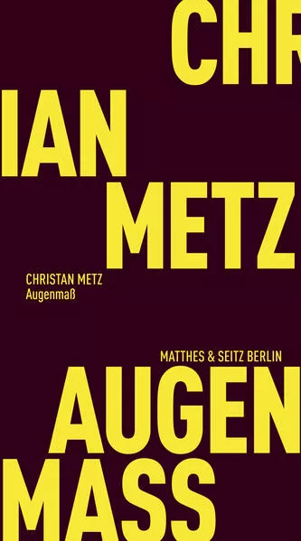 Cover: Augenmaß