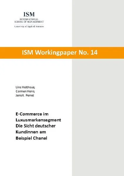 Cover: E-Commerce im Luxusmarkensegment