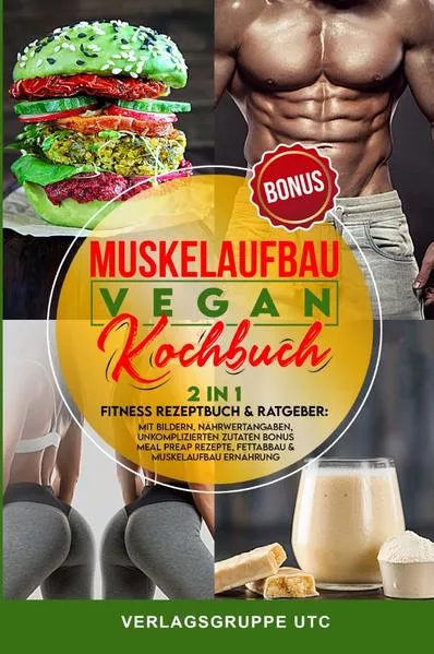 Cover: Muskelaufbau Vegan Kochbuch