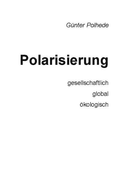 Cover: Polarisierung