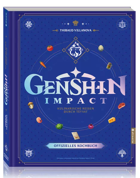Cover: Genshin Impact: Das offizielle Kochbuch – Kulinarische Reisen durch Teyvat