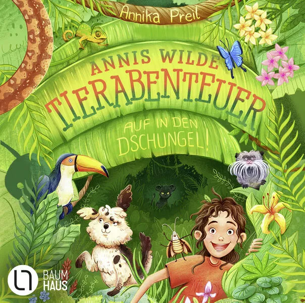 Cover: Annis wilde Tierabenteuer - Auf in den Dschungel!