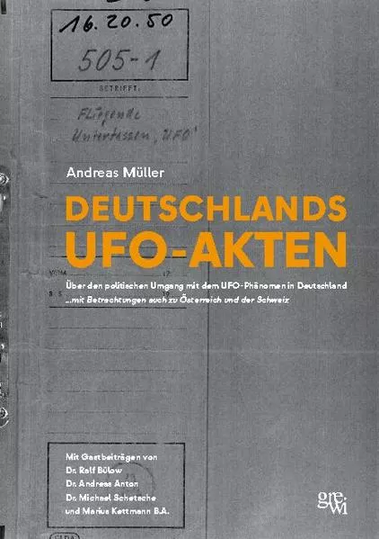 Cover: Deutschlands UFO-Akten