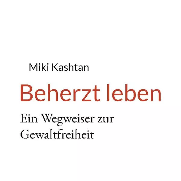 Cover: Beherzt leben