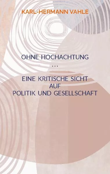 Cover: Ohne Hochachtung