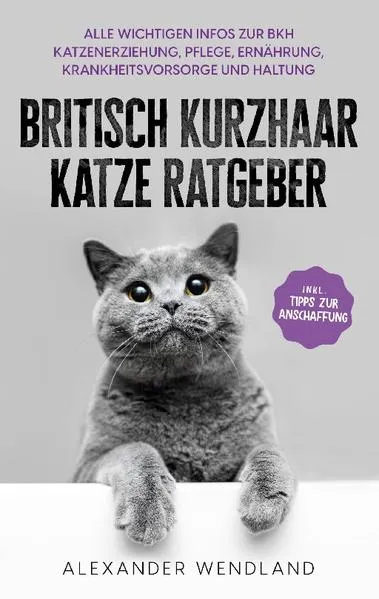 Cover: Britisch Kurzhaar Katze Ratgeber