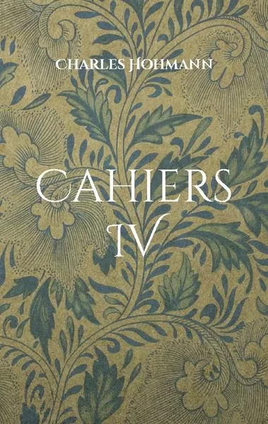 Cover: Cahiers IV