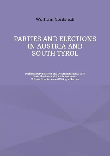Cover: Parties and Elections in Austria and South Tyrol