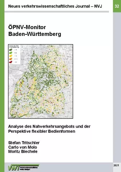 Cover: ÖPNV-Monitor Baden-Württemberg