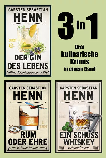 Der Gin des Lebens, Rum oder Ehre & Ein Schuss Whiskey - 3in1</a>