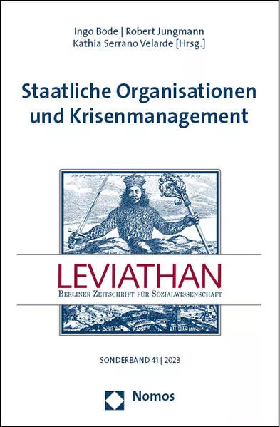 Cover: Staatliche Organisationen und Krisenmanagement