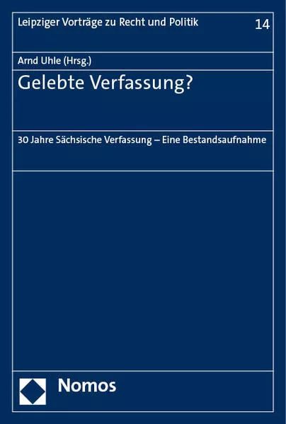 Cover: Gelebte Verfassung?