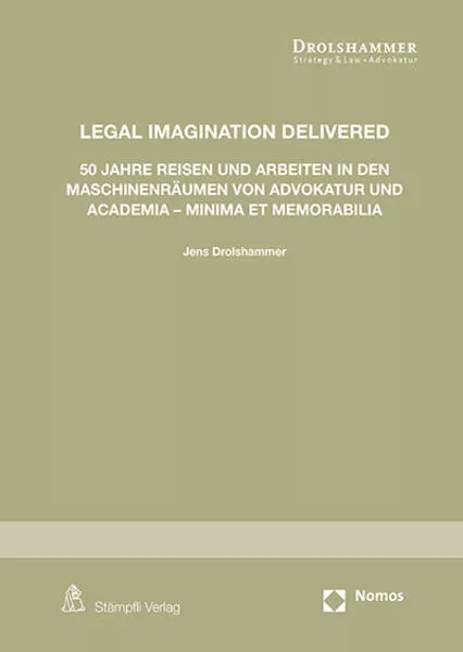 Cover: Legal Imagination Delivered
