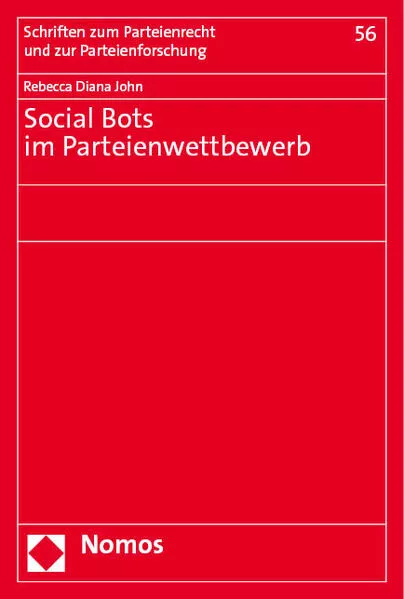 Cover: Social Bots im Parteienwettbewerb