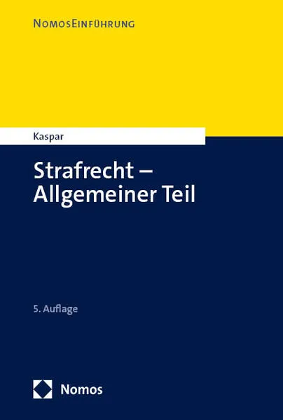 Strafrecht – Allgemeiner Teil