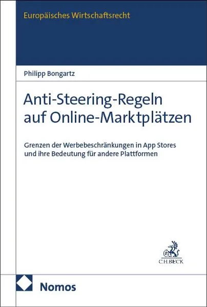 Cover: Anti-Steering-Regeln auf Online-Marktplätzen