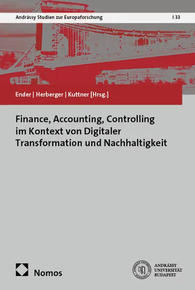 Cover: Finance, Accounting, Controlling im Kontext von Digitaler Transformation und Nachhaltigkeit