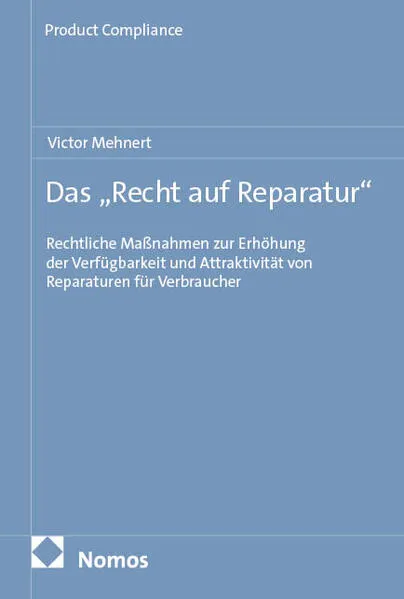 Cover: Das „Recht auf Reparatur“