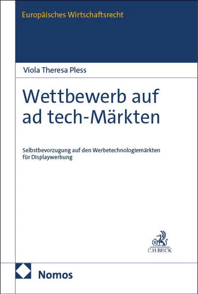 Cover: Wettbewerb auf ad tech-Märkten