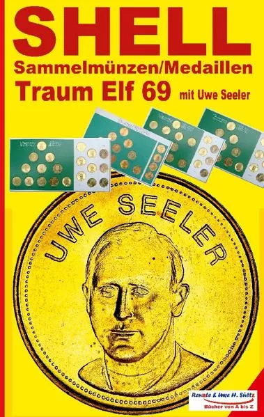 SHELL Sammelmünzen/Medaillen TRAUM-ELF 1969 - inkl. Uwe Seeler