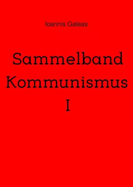 Cover: Sammelband Kommunismus I
