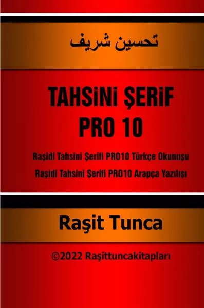 Cover: Tahsini Şerif PRO10 - Cep boy Hard Cover