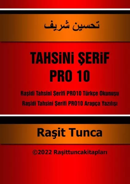 Cover: Tahsini Şerif PRO10 A5 Hard Cover