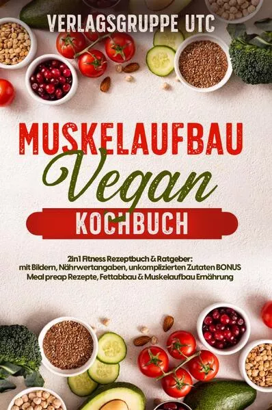 Cover: Muskelaufbau Vegan Kochbuch