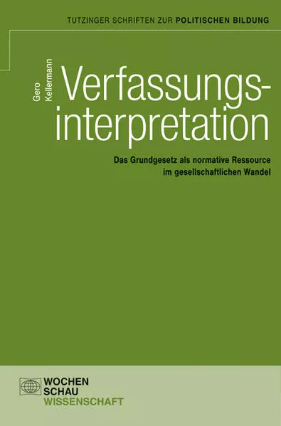Cover: Verfassungsinterpretation