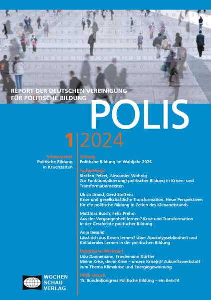 Cover: Politische Bildung in Krisenzeiten