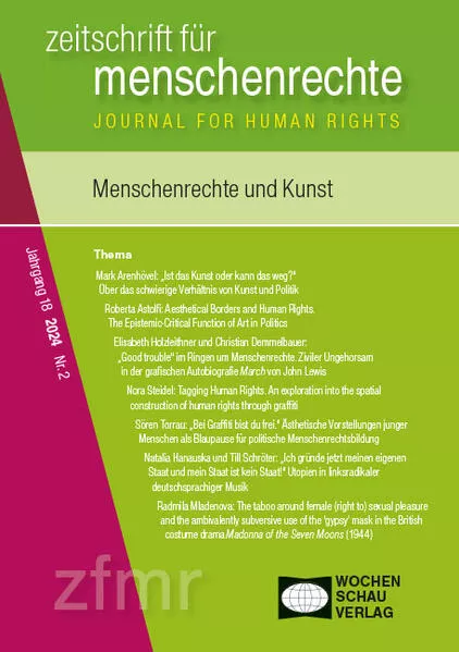 Cover: Menschenrechte und Kunst