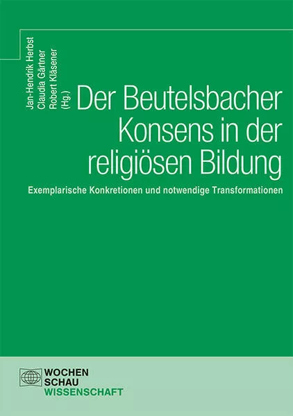 Cover: Der Beutelsbacher Konsens in der religiösen Bildung