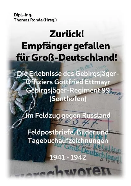 Cover: Zurück! Empfänger gefallen für Groß-Deutschland!